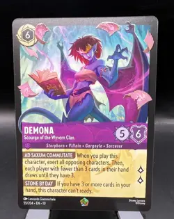 Disney Lorcana Demona 55/204 Whispers In The Well Scourge of the Wyvern Clan - Image 1