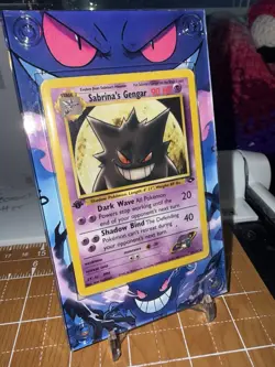 Sabrina's Gengar 29/132 Gym Challenge - 1st Ed Extended Art Case - Image 1