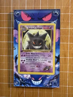 Sabrina's Gengar 29/132 Gym Challenge - 1st Ed Extended Art Case - Image 2