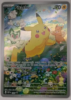 Pikachu SVP088 Pokemon TCG Scarlet & Violet Black Star Promo NM - Image 1