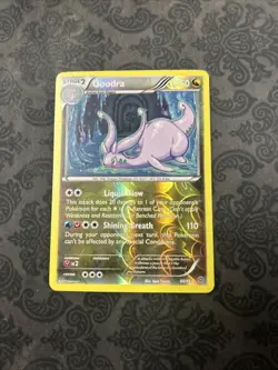 Goodra 60/98 Reverse Holo Rare Card XY Ancient Origins Pokemon TCG - Image 1