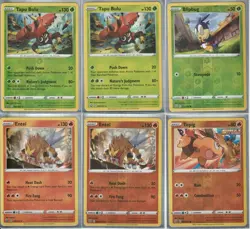 Pokemon 141 Card Lot SWSH ERA Holo/Reverse Holo /Rare Battle Styles Set No Dupes - Image 5