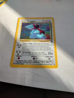 Pokemon TCG Cool Porygon Black Star Promos, 15 Holographic Card LP/MP Partial 🌀 - Image 1