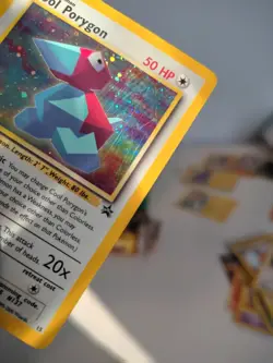 Pokemon TCG Cool Porygon Black Star Promos, 15 Holographic Card LP/MP Partial 🌀 - Image 2