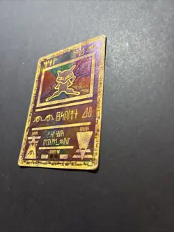 Ancient Mew 1 Miscellaneous Cards & Products Holo Pokemon TCG HP Creases - Image 4
