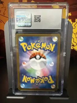 CGC Gem Mint 10 Herdier 154/086 AR Art Rare White Flare sv11W Pokemon Card - Image 2