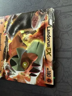 Pokemon TCG Landorus EX Ultra Rare Holo Card Boundaries Crossed 89/149 - Image 3