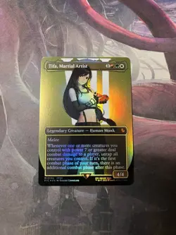 Tifa, Martial Artist - Borderless Foil - FINAL FANTASY - Magic the Gathering - Image 1
