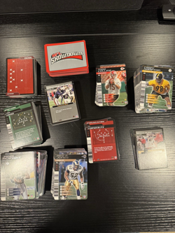 Huge lot NFL Showdown CCG WOTC TCG with scanner, foils, etc. 750+ cards - Image 1