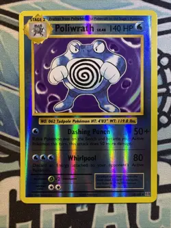 Poliwrath 25/108 - Pokemon XY Evolutions Reverse Holo Rare Card NM - Image 1