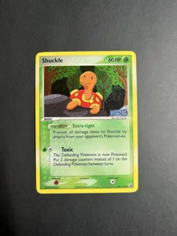 Pokemon TCG Shuckle 47/115 EX Unseen Forces 2005 Reverse Holo Card - Image 2