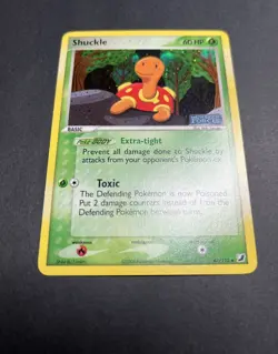 Pokemon TCG Shuckle 47/115 EX Unseen Forces 2005 Reverse Holo Card - Image 4