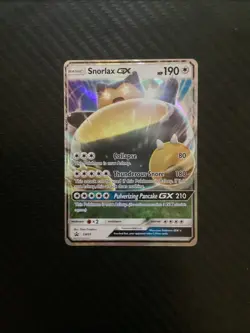 Snorlax GX SM05 SM Promos Holo Card Near Mint Condition - Image 1