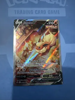 Flareon v SWSH179 Sword & Shield Promo Holo Card Near Mint Condition - Image 1