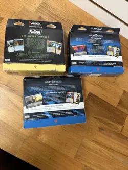 magic the gathering 3 Commander Decks Fallout, Doctor Who, Doctor Who - Image 2