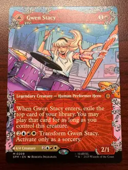 Gwen Stacy (0209) (Borderless) Marvel's Spider-Man Regular - NM - Image 1