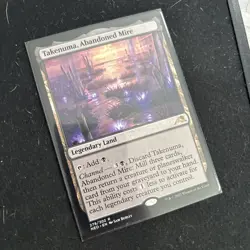 Mtg Takenuma, Abandoned Mire - Kamigawa Neon Dynasty + Bonus Foils - Image 1