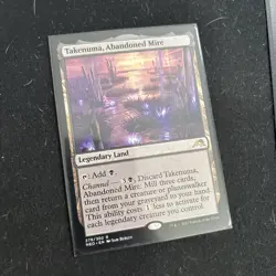 Mtg Takenuma, Abandoned Mire - Kamigawa Neon Dynasty + Bonus Foils - Image 2