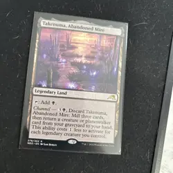Mtg Takenuma, Abandoned Mire - Kamigawa Neon Dynasty + Bonus Foils - Image 3