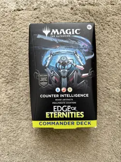 Edge of Eternities Commander Deck - Counter Intelligence MTG Brand New Sealed - Image 1