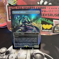 Youthful Valkyrie 1588 Rainbow Foil Hatsune Miku Secret Lair SLD MTG NM - Image 1
