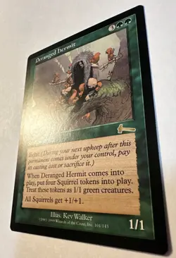 MTG Deranged Hermit NM Urza's Legacy Reserve List Rare Squirrels Magic - Image 4