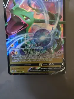 Rayquaza V 100/159 Pokemon TCG Crown Zenith 2021 Holo Ultra Rare Near Mint NM - Image 3