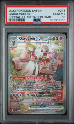 Gardevoir ex 2023 Pokemon SVI #245 SIR PSA 10 GEM MINT Scarlet & Violet - Image 1