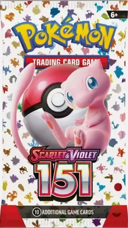 (10 Packs) Pokemon TCG Scarlet & Violet 151 Booster Pack Sealed UK - Image 2