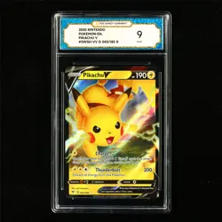 TQG 9 MINT 2020 Pokemon ENG Pikachu V 043/185 R - Image 2