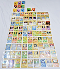 Pokemon TCG WOTC Base Set - Near Complete Set LP-HP Holo Rare L1 start - Image 1
