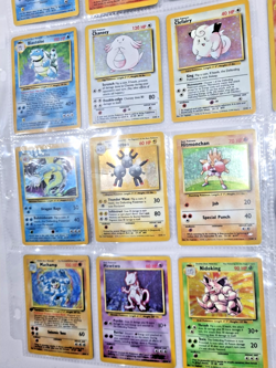 Pokemon TCG WOTC Base Set - Near Complete Set LP-HP Holo Rare L1 start - Image 2