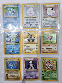 Pokemon TCG WOTC Base Set - Near Complete Set LP-HP Holo Rare L1 start - Image 3
