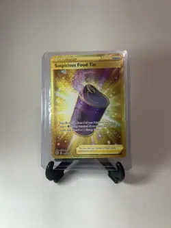 Pokemon TCG Champion's Path Suspicious Food Tin 080/073 Secret Rare Gold Holo - Image 3