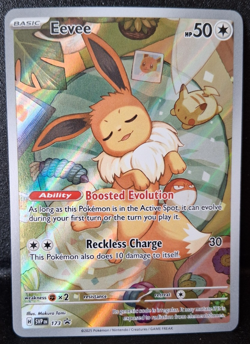 Eevee Prismatic Evolutions Promo SVP EN 173 2025 Pokemon ETB NM - Image 1