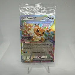 Pokemon Prismatic Evolutions Eevee ex 075/131 Surprise Box Stamped Sealed - Image 1