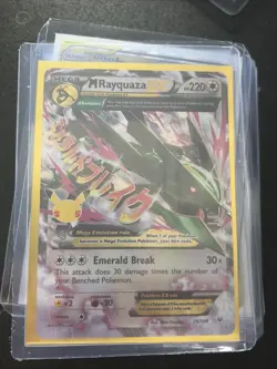Pokemon TCG Mega M Rayquaza EX Holo - Image 1