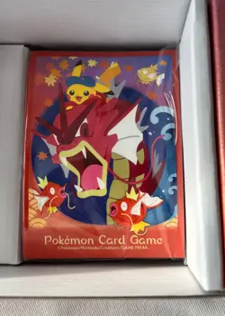 Hiroshima Pokemon Center Japan Pikachu Box with *Deck Box & TCG Sleeves Only* - Image 5