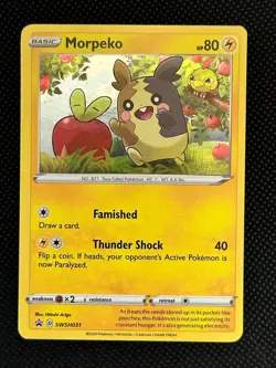 Morpeko - SWSH116 - Holo Promo Sword & Shield Pokemon TCG B - Image 1