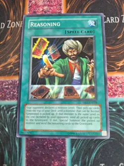 Yu-Gi-Oh! Reasoning DR1-EN029 Common Unlimited Near Mint - Image 1