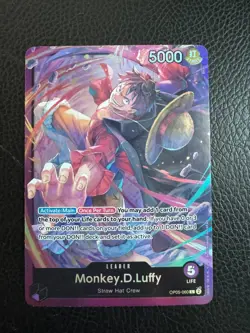 One Piece TCG - ST18 Purple Starter Deck Luffy - Monkey D Luffy OP05-060 Leader - Image 1