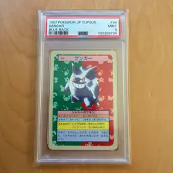 PSA 9 Pokemon Card Gengar Topsun Blue Back 1997 094 Japanese - Image 4