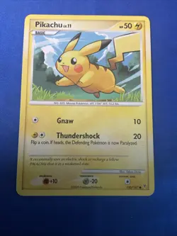 PIKACHU POKEMON CARD 120/147 SUPREME VICTORS LV. 11 - Image 1