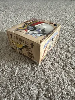 1999 Pokemon WOTC 1st Edition Fossil Booster Box *EMPTY* No Cards/packs - Image 4