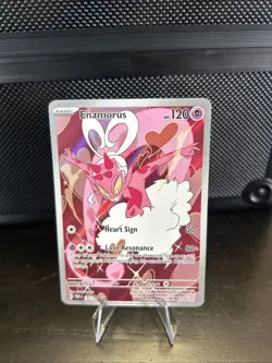 Enamorus Twilight Masquerade Illustration Rare Pokemon TCG Card 180/167 - Image 1