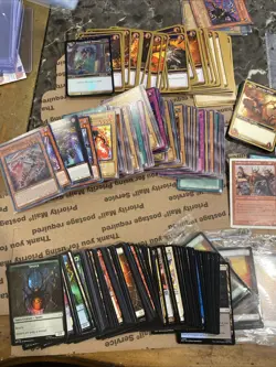 Yugioh, MTG- Spider-Man, Dragonball Super And World Of Warcraft Card Lot - Image 1