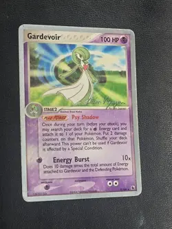 GARDEVOIR 7/109 2004 WORLD CHAMPIONSHIPS POKEMON CARD WITH GAME FREAK CARD COVER - Image 4