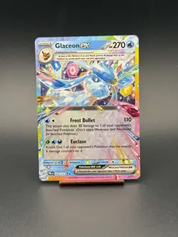 Glaceon ex 26/131 Double Rare Holo - Pokemon TCG SV Prismatic Evolutions - NM - Image 1