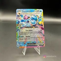 Glaceon ex 26/131 Double Rare Holo - Pokemon TCG SV Prismatic Evolutions - NM - Image 1