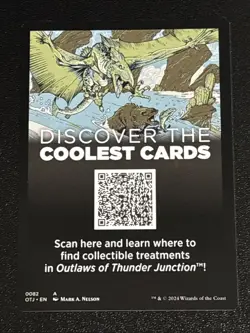 MTG Outlaws of Thunder Junction Copy Token 0001 NM - Image 2
